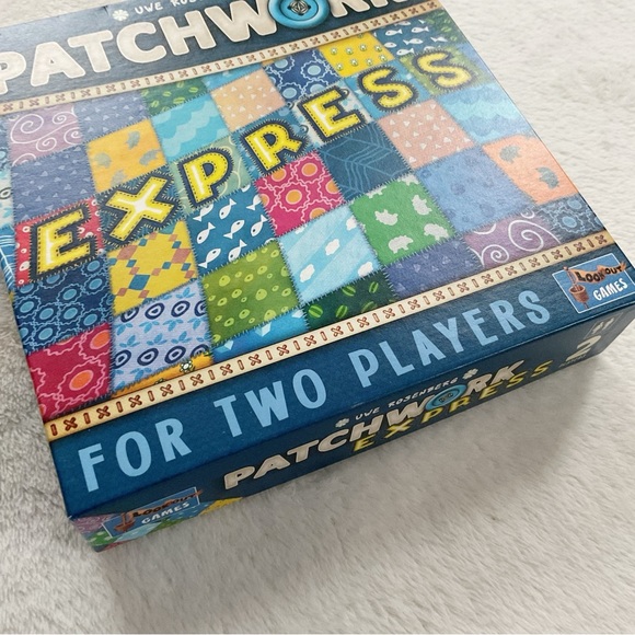 Patchwork Express Two-Player Quilting Strategy Board Game - Picture 5 of 12